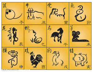 tu vung tieng trung: 12 con giap
