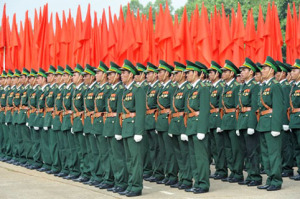 Từ vựng tiếng Trung về quân đội ( p2 )
