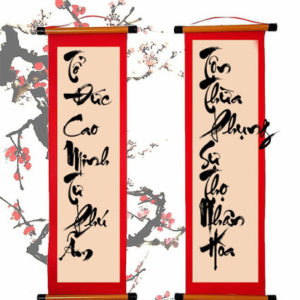 Hình ảnh Câu đối Tết tiếng Trung thay lời chúc hay cho mọi người 3