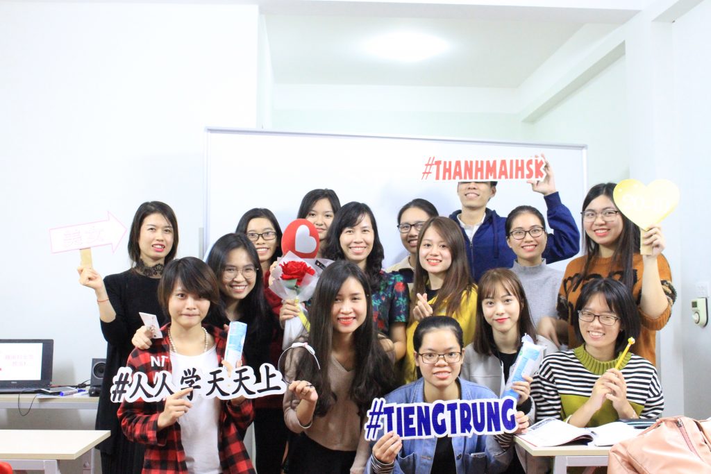 Hình ảnh Ôn thi đại học môn tiếng Trung điểm cao tại THANHMAIHSK 3