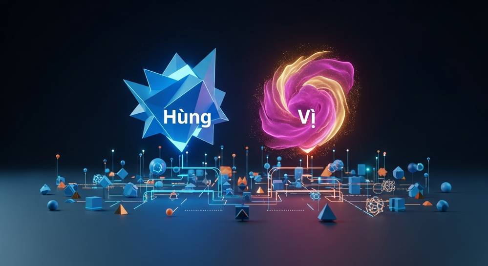 Các từ hán việt khác chứa yếu tố hùng hoặc vĩ